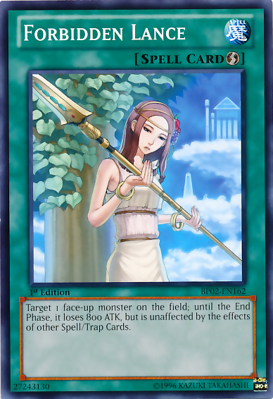 Forbidden Lance [BP02-EN162] Mosaic Rare | Devastation Store