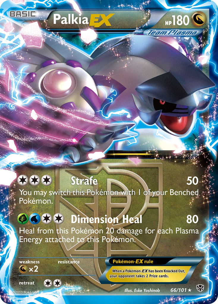 Palkia EX (66/101) [Black & White: Plasma Blast] | Devastation Store