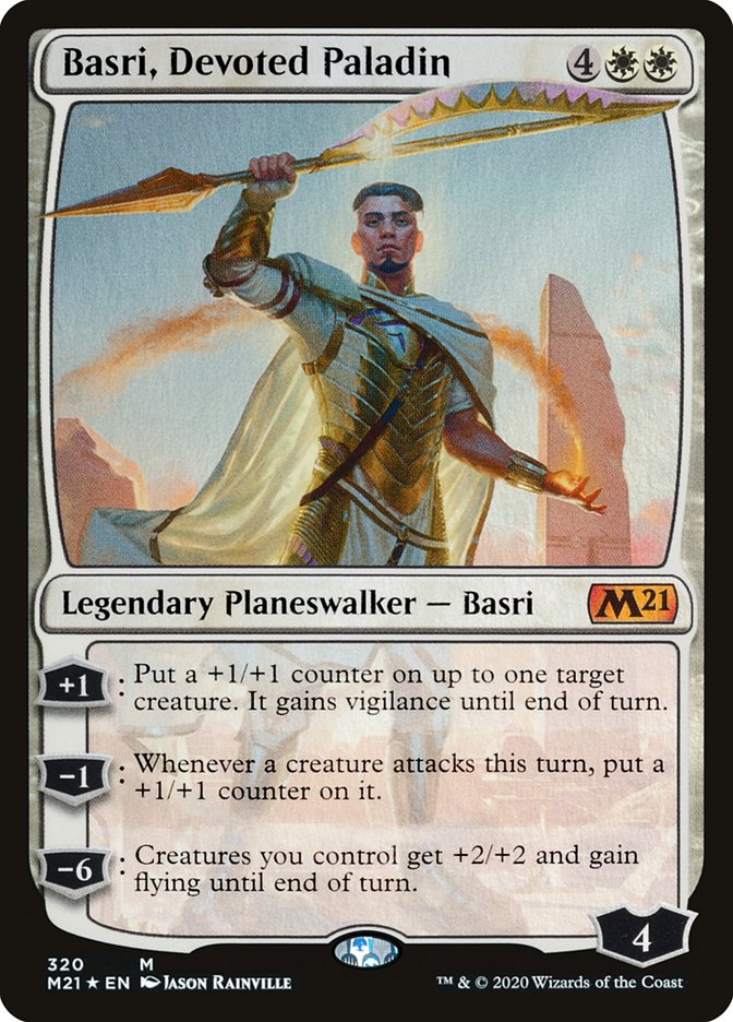 Basri, Devoted Paladin [Core Set 2021] | Devastation Store