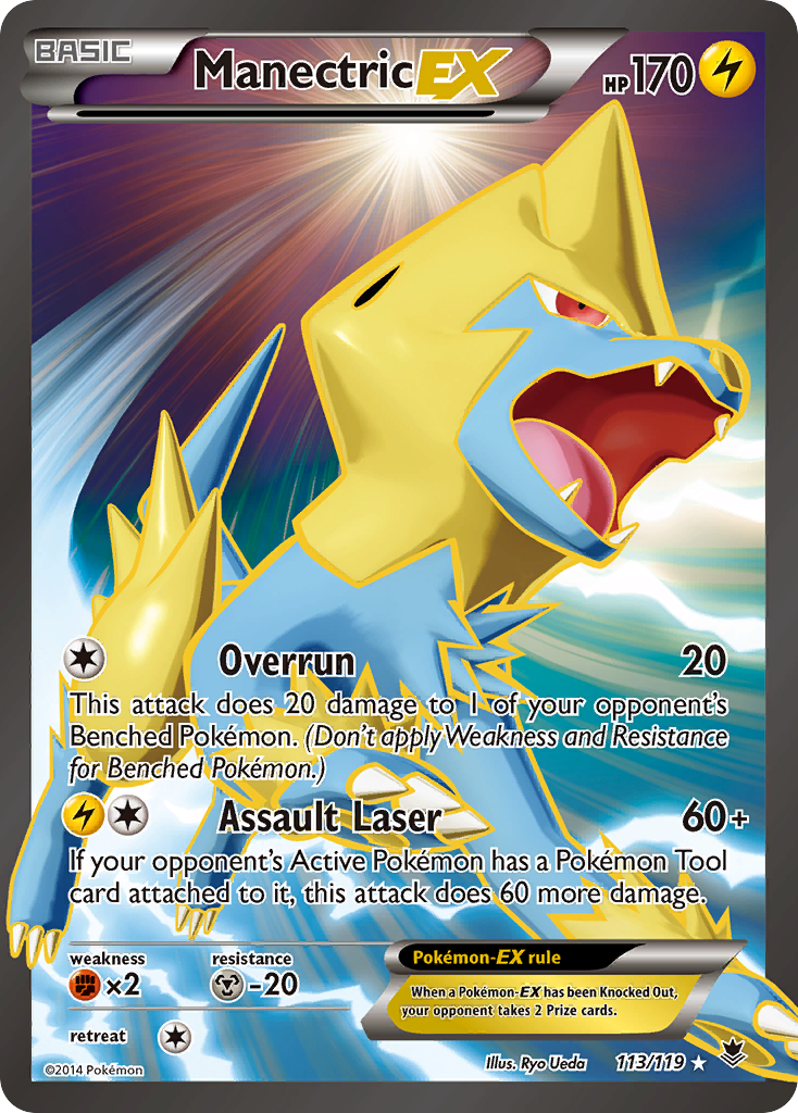 Manectric EX (113/119) [XY: Phantom Forces] | Devastation Store