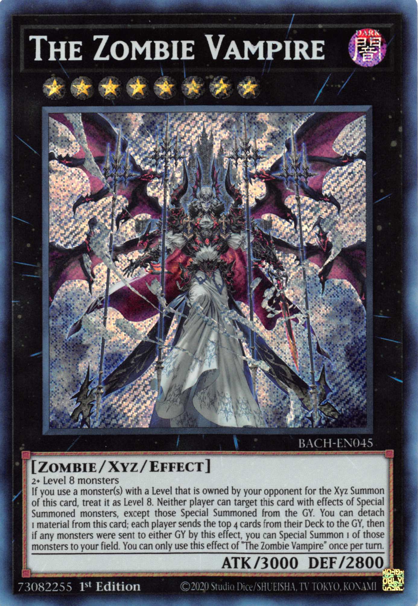 The Zombie Vampire [BACH-EN045] Secret Rare | Devastation Store