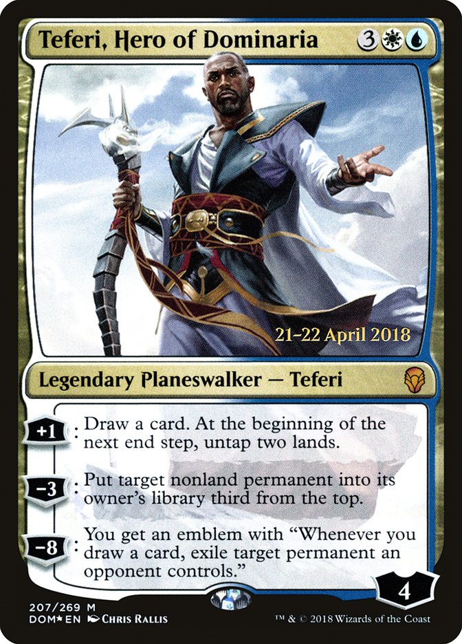 Teferi, Hero of Dominaria  [Dominaria Prerelease Promos] | Devastation Store