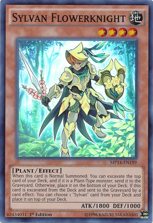 Sylvan Flowerknight [MP14-EN199] Super Rare | Devastation Store