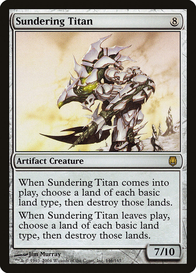 Sundering Titan [Darksteel] - Devastation Store | Devastation Store