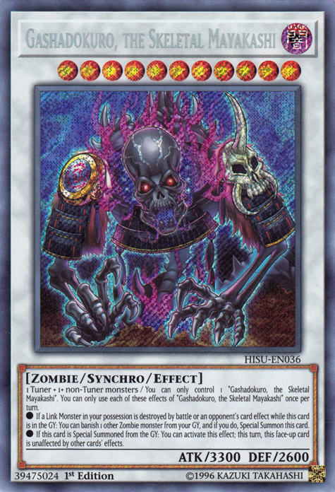 Gashadokuro, the Skeletal Mayakashi [HISU-EN036] Secret Rare | Devastation Store