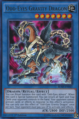 Odd-Eyes Gravity Dragon [BOSH-EN043] Ultra Rare | Devastation Store