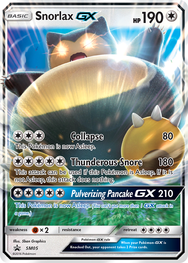 Snorlax GX (SM05) [Sun & Moon: Black Star Promos] | Devastation Store