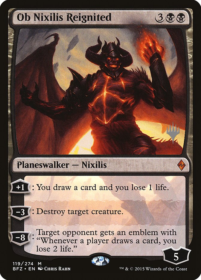 Ob Nixilis Reignited (Promo Pack) [Battle for Zendikar Promos] | Devastation Store