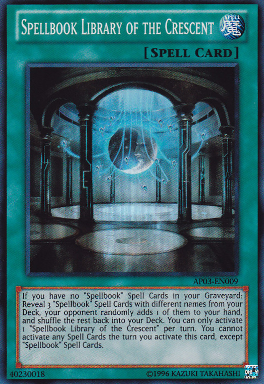 Spellbook Library of the Crescent [AP03-EN009] Super Rare | Devastation Store