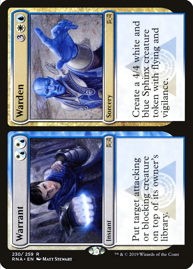 Warrant // Warden [Ravnica Allegiance] | Devastation Store