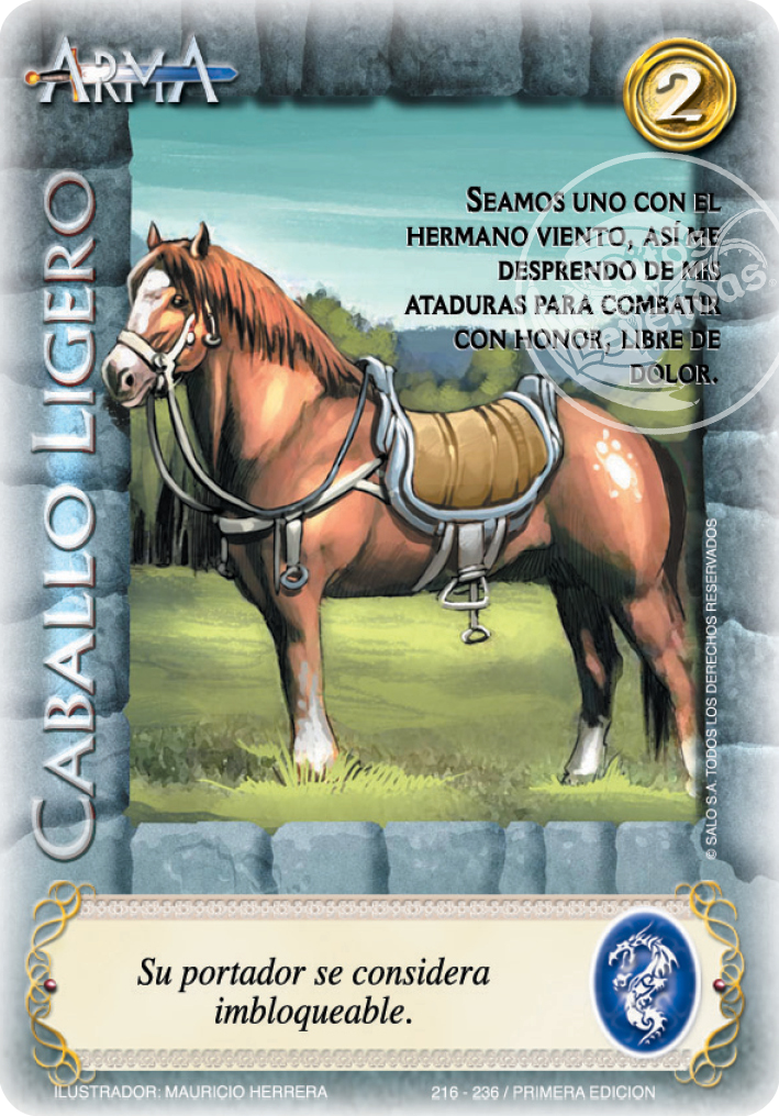 Caballo Ligero, Leyendas - Devastation Store | Devastation Store