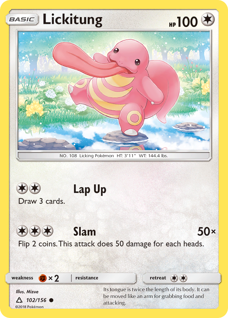 Lickitung (102/156) [Sun & Moon: Ultra Prism] | Devastation Store