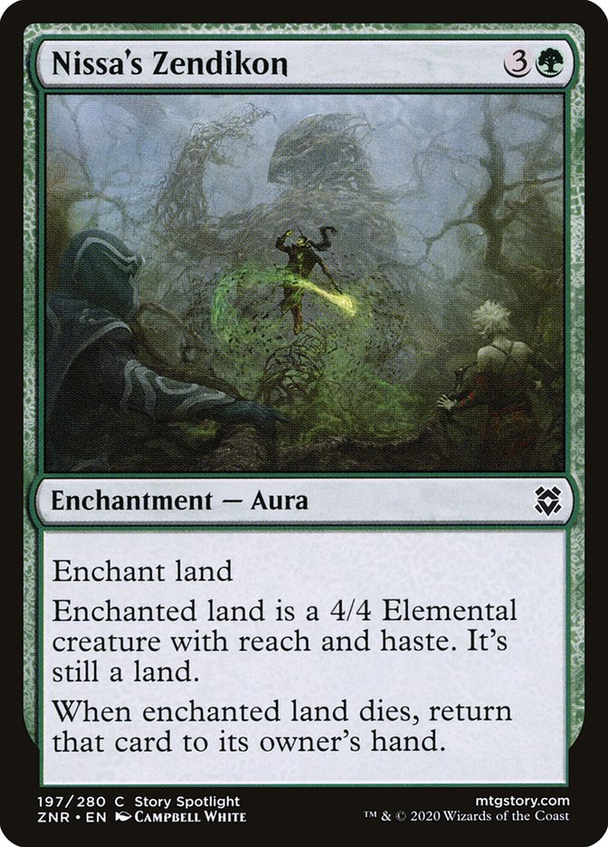Nissa's Zendikon [Zendikar Rising] | Devastation Store