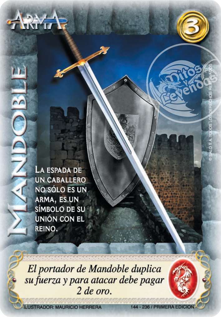 Mandoble, Leyendas - Devastation Store | Devastation Store