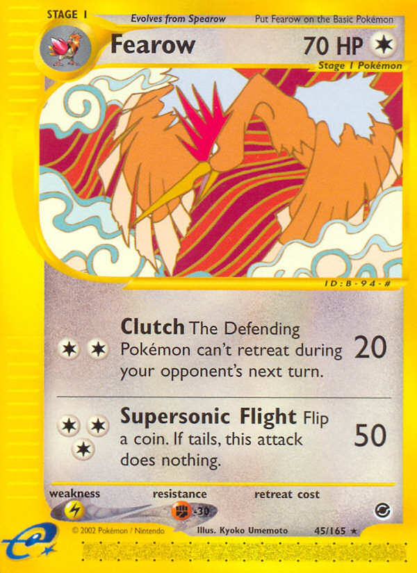 Fearow (45/165) [Expedition: Base Set] | Devastation Store