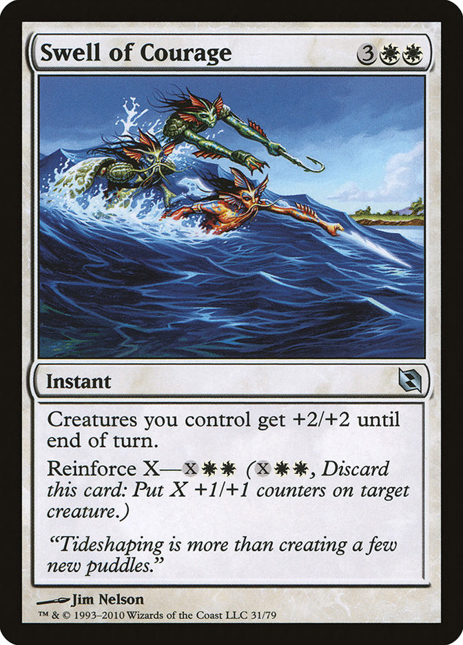 Swell of Courage [Duel Decks: Elspeth vs. Tezzeret] - Devastation Store | Devastation Store