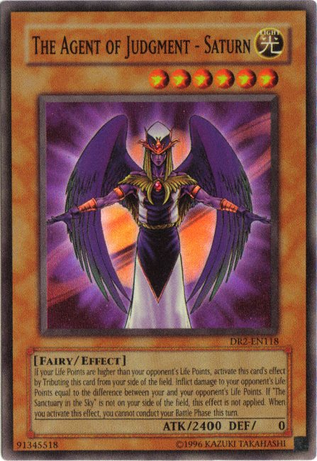 The Agent of Judgment - Saturn [DR2-EN118] Super Rare | Devastation Store
