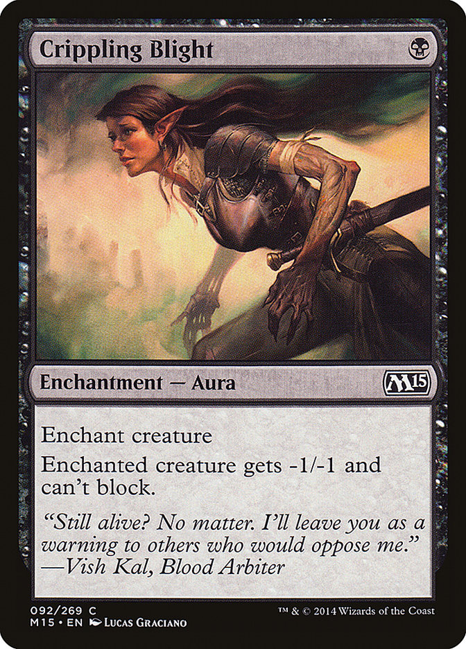 Crippling Blight [Magic 2015] | Devastation Store