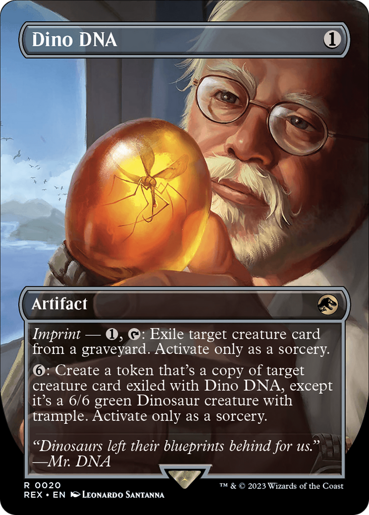 Dino DNA (Borderless) [Jurassic World Collection] | Devastation Store