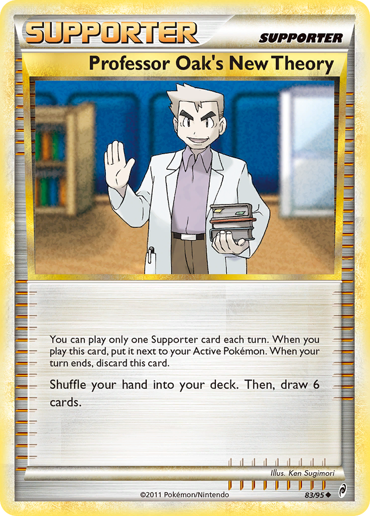 Professor Oak's New Theory (83/95) [HeartGold & SoulSilver: Call of Legends] | Devastation Store