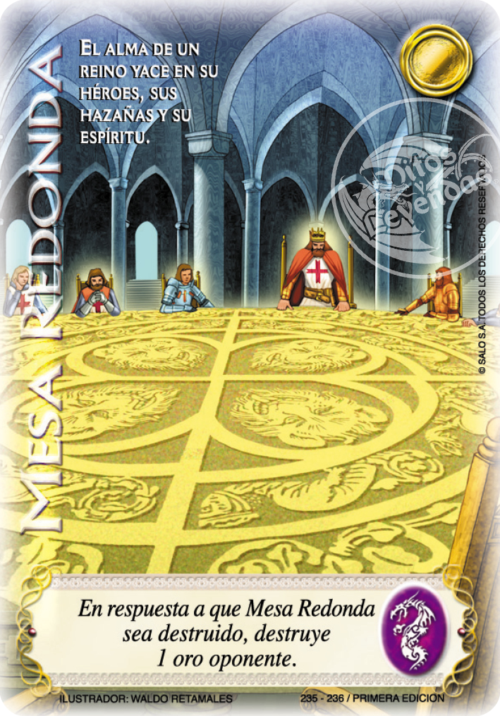 Mesa Redonda, Leyendas - Devastation Store | Devastation Store
