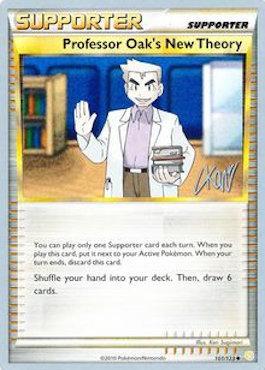 Professor Oak's New Theory (101/123) (Reshiphlosion - Christopher Kan) [World Championships 2011] | Devastation Store