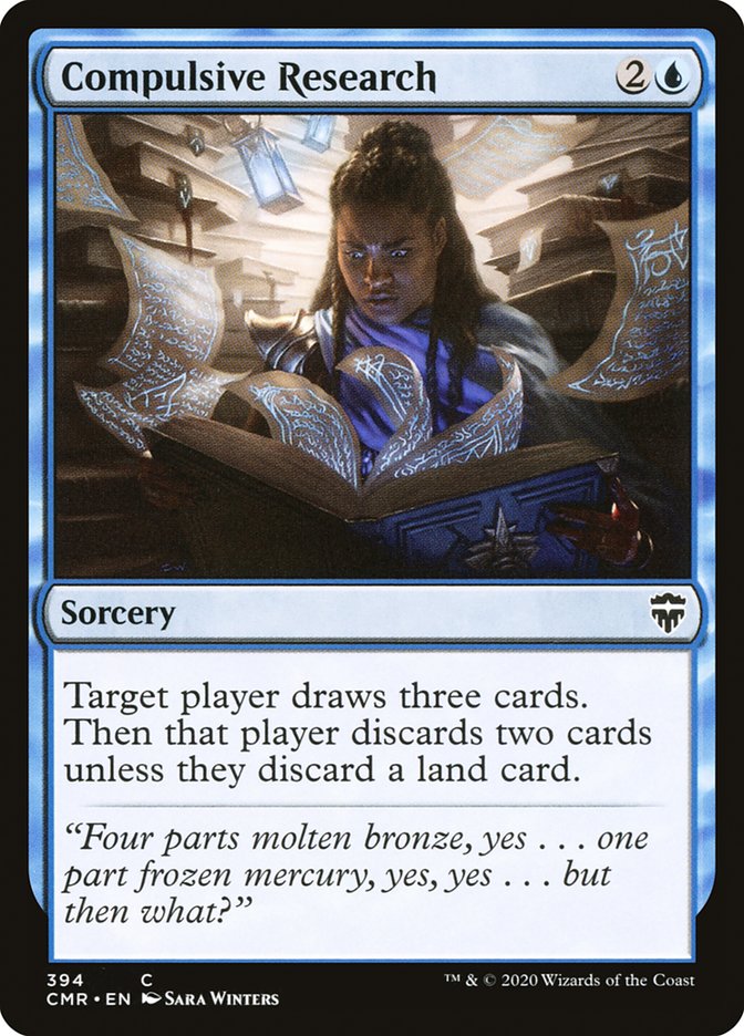 Compulsive Research [Commander Legends] | Devastation Store