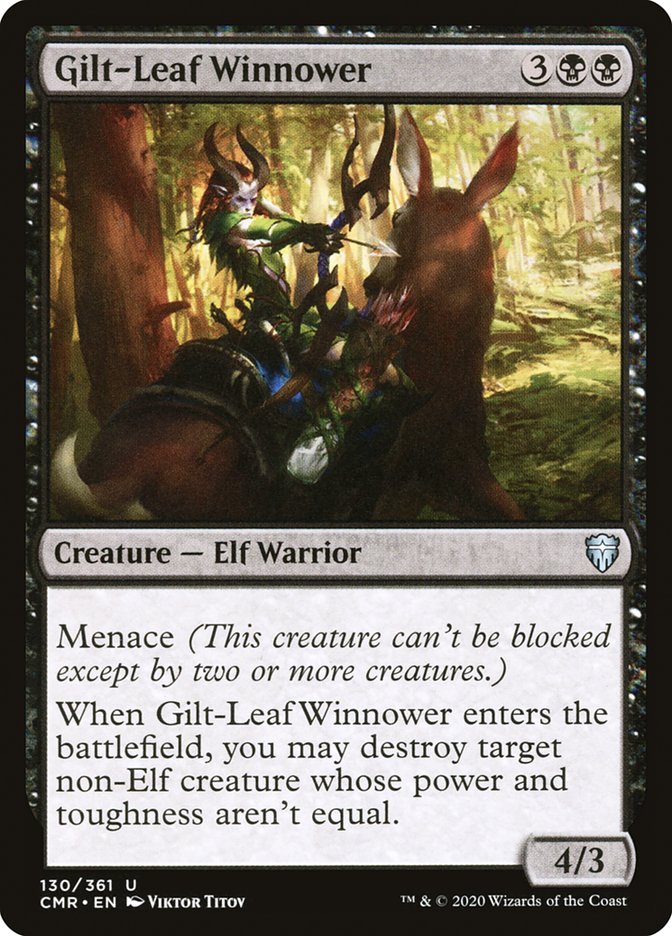 Gilt-Leaf Winnower [Commander Legends] | Devastation Store