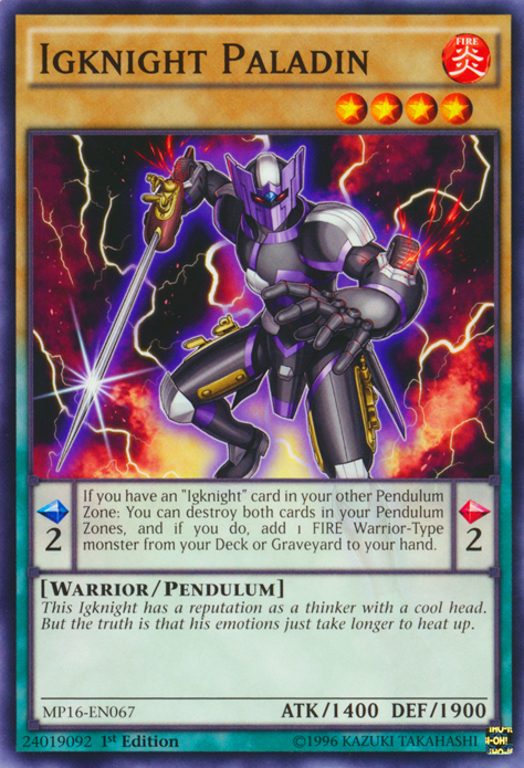 Igknight Paladin [MP16-EN067] Common | Devastation Store