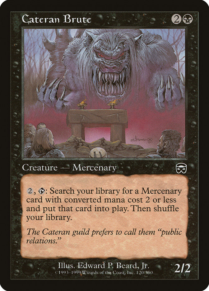 Cateran Brute [Mercadian Masques] - Devastation Store | Devastation Store