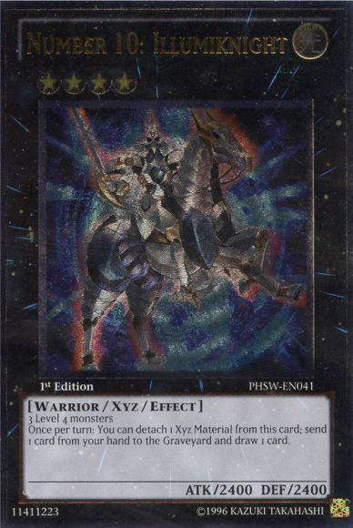 Number 10: Illumiknight [PHSW-EN041] Ultimate Rare | Devastation Store