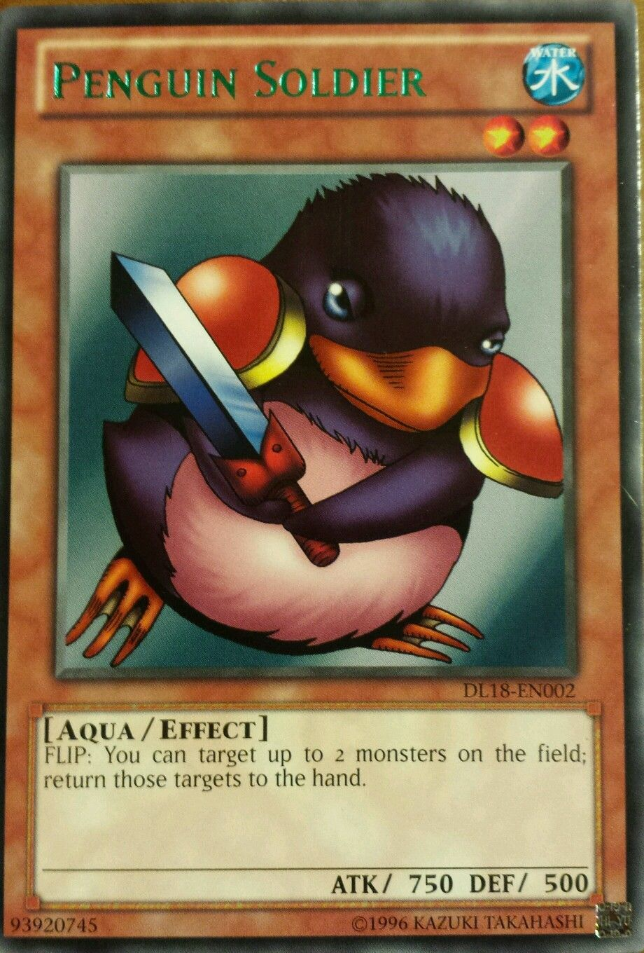 Penguin Soldier (Green - DL18) [DL18-EN002] Rare | Devastation Store