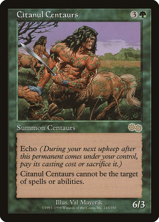 Citanul Centaurs [Urza's Saga] - Devastation Store | Devastation Store