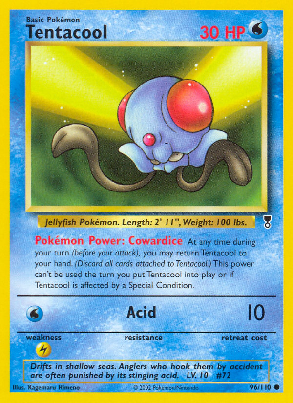 Tentacool (96/110) [Legendary Collection] | Devastation Store