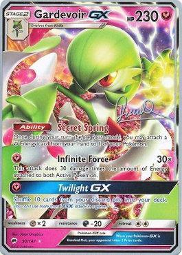 Gardevoir GX (93/147) (Infinite Force - Diego Cassiraga) [World Championships 2017] | Devastation Store