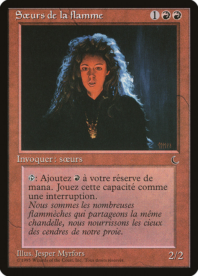 Sisters of the Flame (French) - "Sceurs de la flamme" [Renaissance] | Devastation Store
