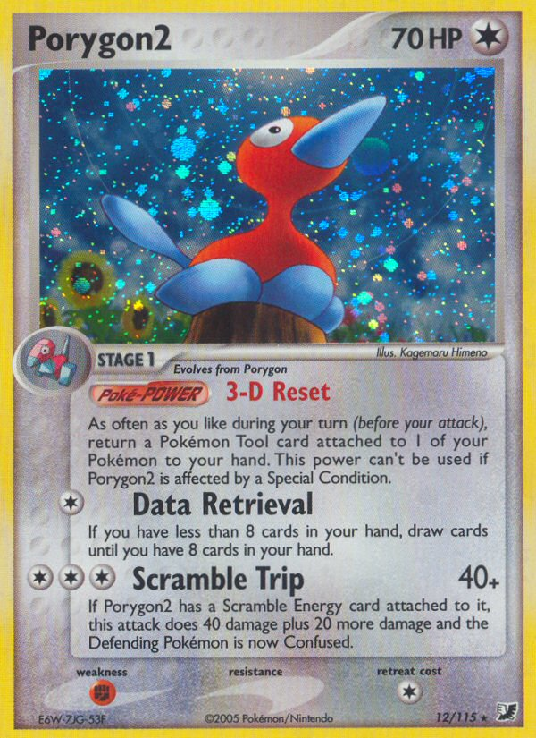 Porygon2 (12/115) [EX: Unseen Forces] | Devastation Store