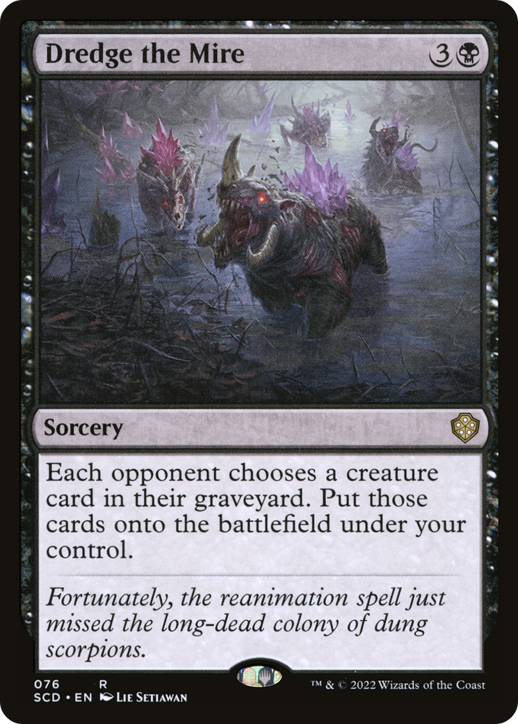 Dredge the Mire [Starter Commander Decks] | Devastation Store