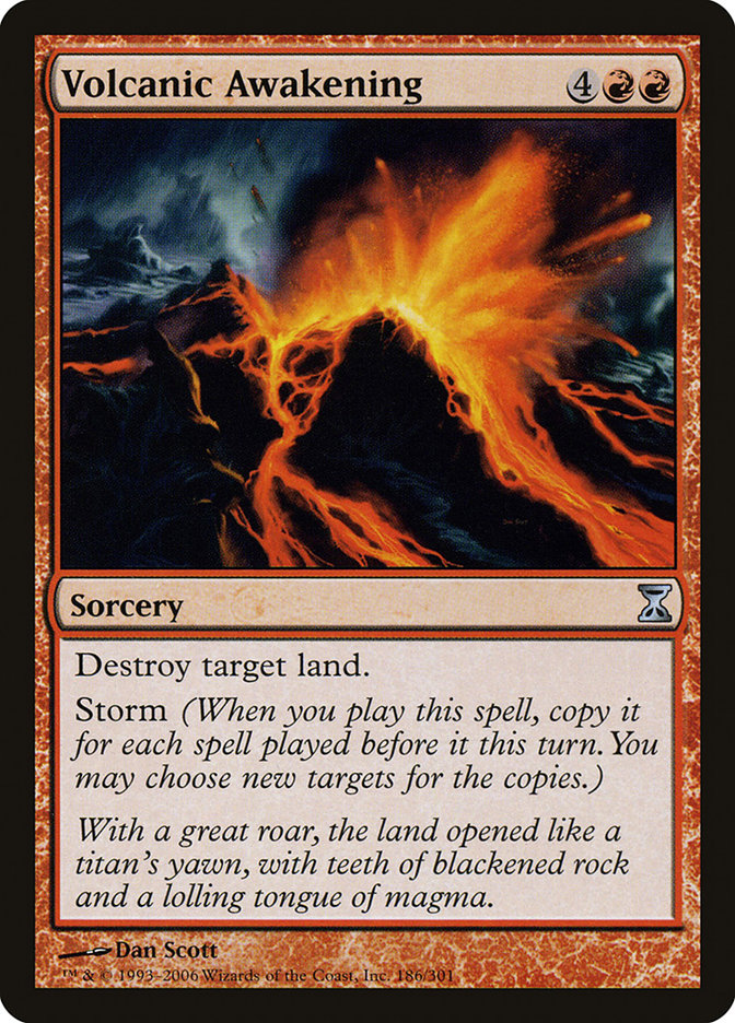 Volcanic Awakening [Time Spiral] | Devastation Store