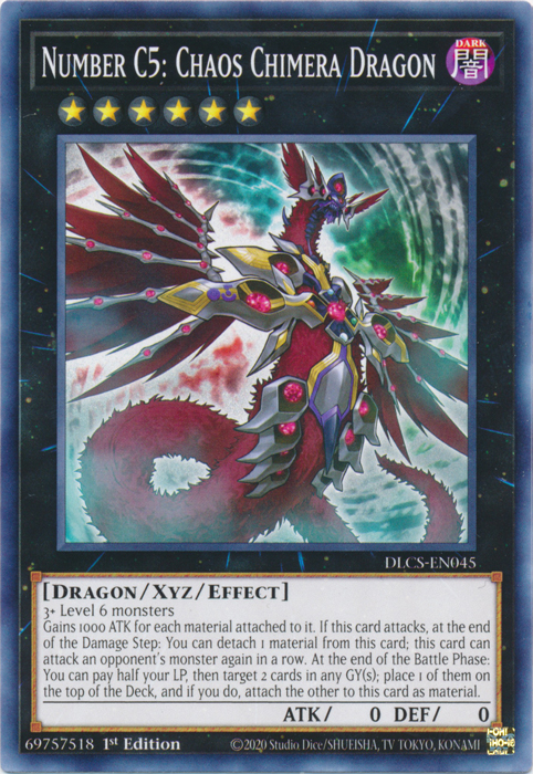 Number C5: Chaos Chimera Dragon [DLCS-EN045] Common | Devastation Store