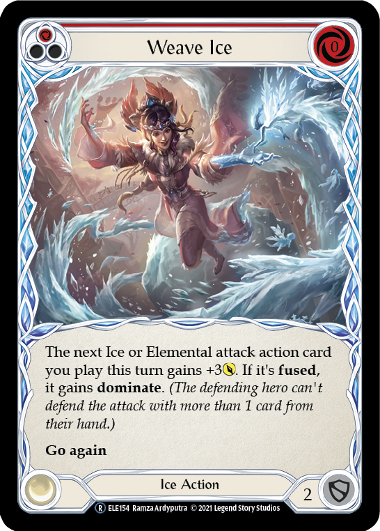 Weave Ice (Red) [U-ELE154] Unlimited Normal | Devastation Store