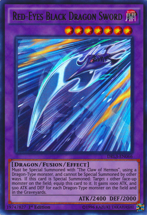 Red-Eyes Black Dragon Sword [DRL3-EN066] Ultra Rare | Devastation Store