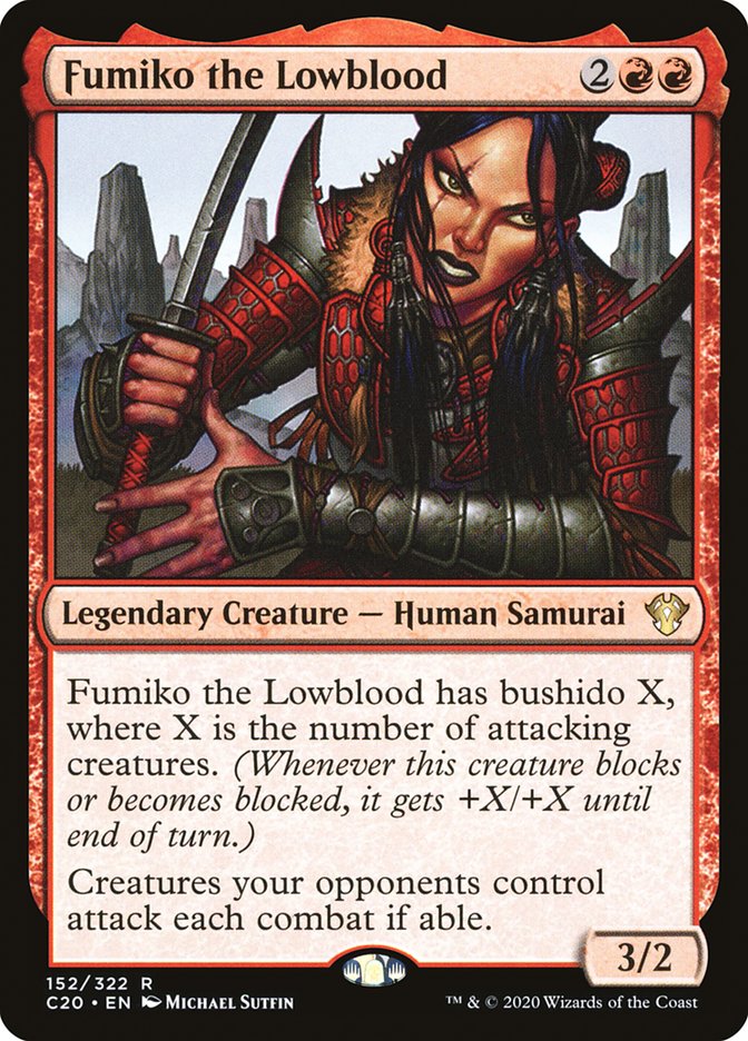 Fumiko the Lowblood [Commander 2020] | Devastation Store