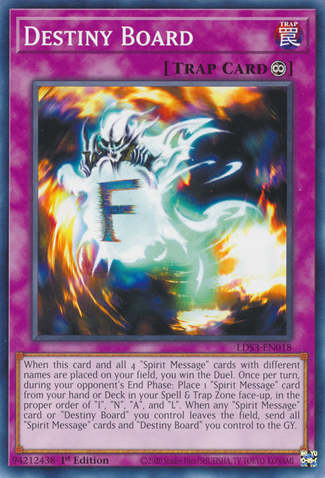 Destiny Board [LDS3-EN018] Common | Devastation Store