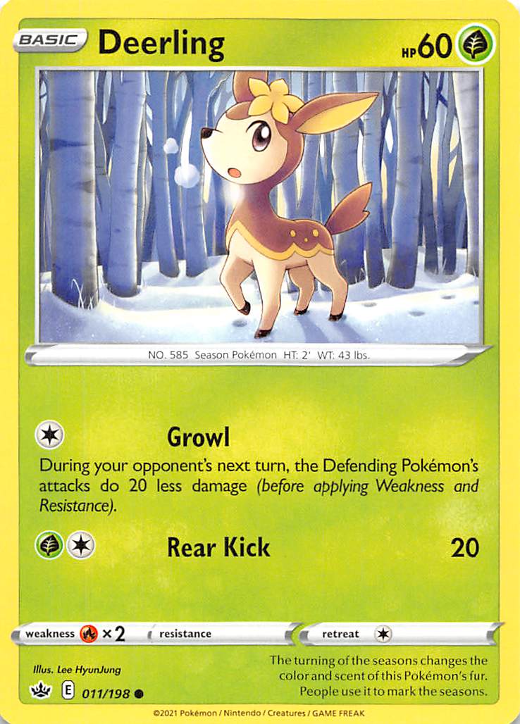 Deerling (011/198) [Sword & Shield: Chilling Reign] | Devastation Store