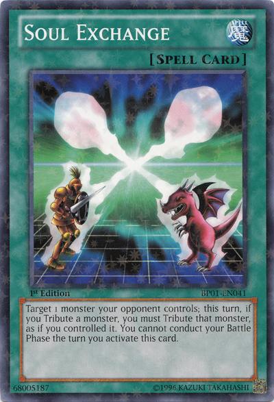 Soul Exchange [BP01-EN041] Starfoil Rare | Devastation Store