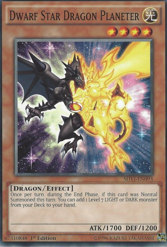 Dwarf Star Dragon Planeter [SHVI-EN093] Common | Devastation Store