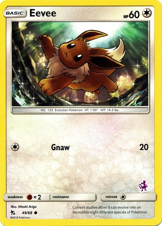Eevee (49/68) (Mewtwo Deck) [Battle Academy 2020] | Devastation Store