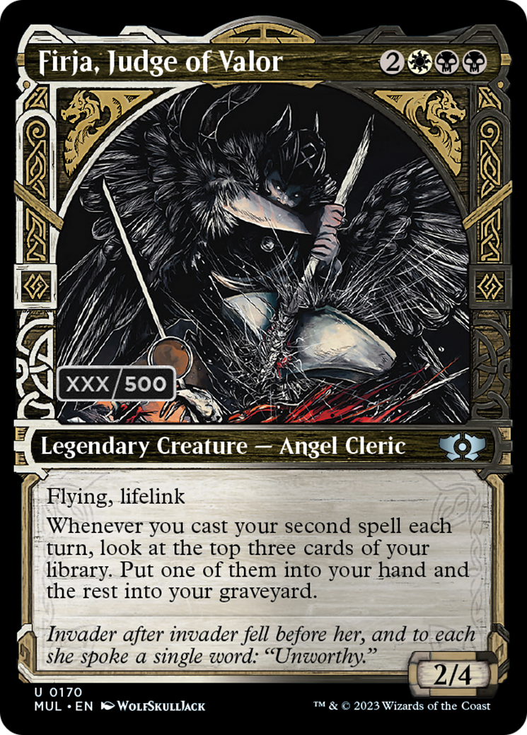Firja, Judge of Valor (Serialized) [Multiverse Legends] | Devastation Store