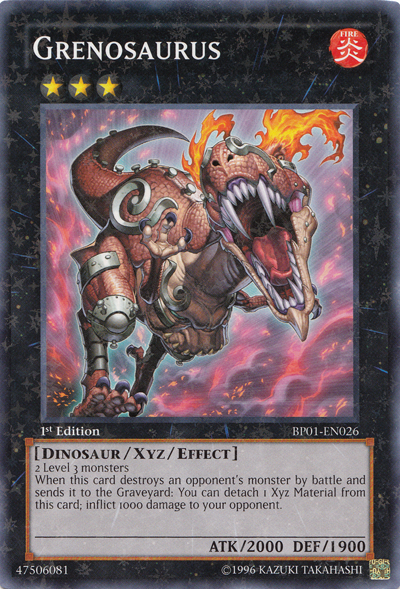 Grenosaurus [BP01-EN026] Starfoil Rare | Devastation Store